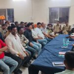 गुड़ी पडवा, गणगौर उत्सव, ईद, श्री रामनवमी उत्सव को दृष्टिगत रखते हुए पुलिस थाना बड़वानी पर  शांति समिति की बैठक आयोजित, शांतिपूर्ण आयोजन हेतु दिए गए आवश्यक दिशा-निर्देश