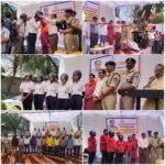 थाना बड़वानी के नेतृत्व में पुलिस अधीक्षक बड़वानी श्री पद्मविलोचन शुक्ल द्वारा किए हेल्मेट वितरित, शपथ दिलाकर निकाली गई जागरूकता रैली, हेल्मेट पहनें, स्वयं और परिवार को सुरक्षित रखें” कहा  एसपी श्री शुक्ल  ने