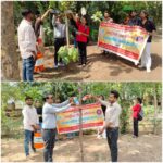 “प्रत्येक जीव एवं प्राणी की सेवा ही एन.एस.एस का कर्तव्य : एन.एस.एस. स्वयंसेवकों ने परिंदों के लिए रखे पानी के पात्र”