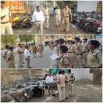 पुलिस अधीक्षक श्री पद्मविलोचन शुक्ल द्वारा थाना कोतवाली बड़वानी का किया आकस्मिक निरीक्षण