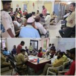 आगामी मोहर्रम पर्व के मद्देनजर थाना सेंधवा शहर में ताजिया एवं संदल कमेटियों की बैठक की आयोजित, थाना प्रभारी श्री दिनेश सिंह कुशवाह ने कहा कि सेंधवा हमेशा से गंगा-जमुनी तहजीब एवं आपसी भाईचारे का प्रतीक रहा है। सभी नागरिक एवं आयोजक प्रशासन का करें सहयोग