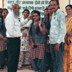 शा.क.उ.मा.विद्यालय बड़वानी की छात्राओ का किया गया नेत्र परीक्षण कई छात्राओ को पाया गया  दृष्टिदोष, चिकित्सालय बडवानी की तरफ से निःशुल्क प्रदाय किये गये 25 चश्मे