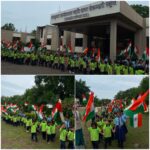 तिरंगा रैली में नन्हे-मुन्नों ने दिया देशभक्ति का संदेश, राजकुमार खंडेलवाल स्मृति हायर सेकेण्डरी स्कूल, बड़वानी में किया गया आयोजन